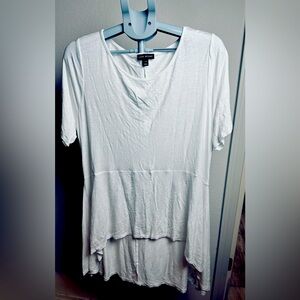 White tunic top